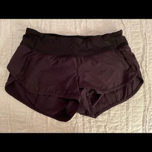 Lululemon speed up shorts 2.5